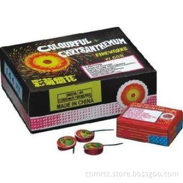 Colorful Chrysanthemum Toy Fireworks safety kids Ground spi